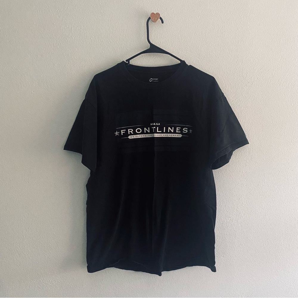 NRA Frontlines black t-shirt